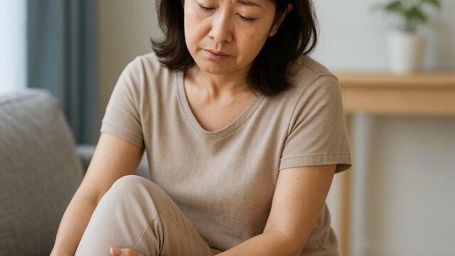 足のむくみとホルモンバランスの変化