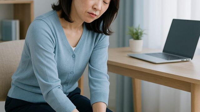 足のむくみとストレスによる自律神経の乱れの関係